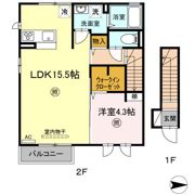 ボアソルテの間取り画像