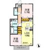 ハナミズキの間取り画像