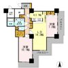 品川シーサイドビュータワー Ⅰの間取り画像