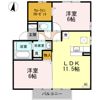 リザイア Ⅱの間取り画像