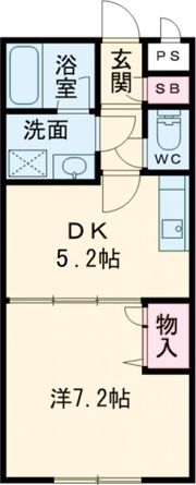 フジパレス葵の間取り画像