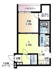 フジパレス兵庫須佐野Ⅰ番館の間取り画像