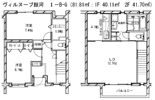 ヴィルヌーブ銀河Ⅰの間取り画像