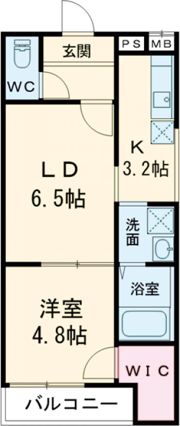 フジパレス平野上町ウエストの間取り画像