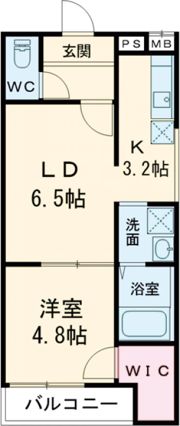 フジパレス平野上町ウエストの間取り画像