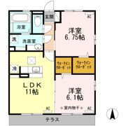 フローラの間取り画像