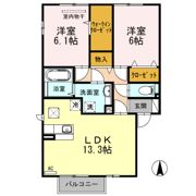 なごみ Cの間取り画像