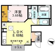ラシードⅡの間取り画像