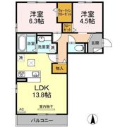 セレーノ古新の間取り画像
