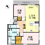 コージィコートWESTの間取り画像