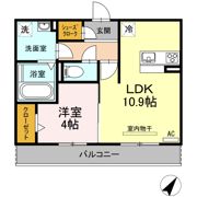 クレアンジュ Bの間取り画像