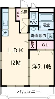 メゾンドセレナIIの間取り画像