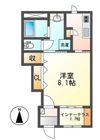 クイーンヒルズ咲田の間取り画像
