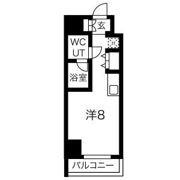 クラリッサ川崎ブルーノの間取り画像