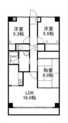 アクトヒルズ八千代Ⅱの間取り画像