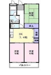 マンション亨の間取り画像