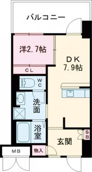 サザンクレスト七道シエルの間取り画像