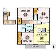 アジュール大成町の間取り画像