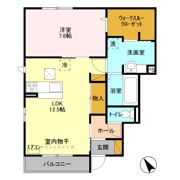 シャインコートの間取り画像
