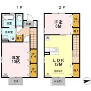 GARDEN HOUSE SHIMOAKAE B棟の間取り画像