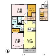 ベルセジュールKの間取り画像