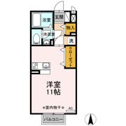 メゾングランデスの間取り画像