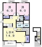 プチ・シャトーAの間取り画像