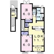 アンファミーユⅡの間取り画像