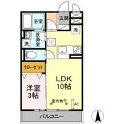 マリンプラザ Aの間取り画像