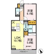 フルールコートの間取り画像