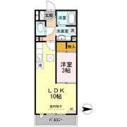 フォンティーヌ柏の間取り画像