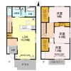 レジアスコート Bの間取り画像