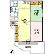 シャトー小林 B棟の間取り画像
