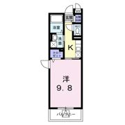 セジュール西都 Aの間取り画像