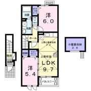 ミルキーウェイBの間取り画像