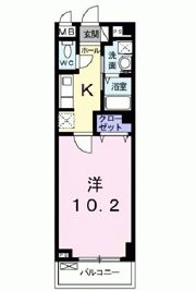 ウィンザー越水の間取り画像