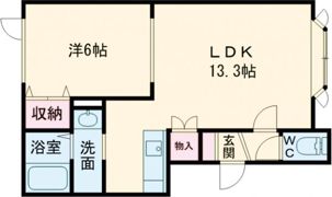 アンビシャス花園Cの間取り画像