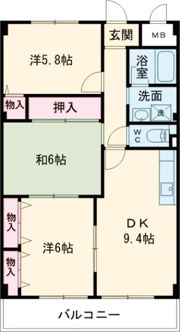 サントルドゥヴィラージュの間取り画像