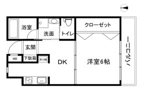 フェザントアイ蒲田の間取り画像