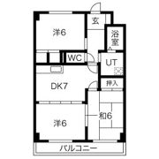 ニューパレス上ノ山の間取り画像