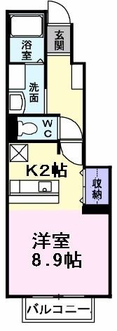 セイバリー ハウスAの間取り画像