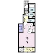 フローラⅠの間取り画像