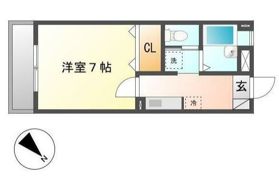 サンライズ南1号館の間取り画像
