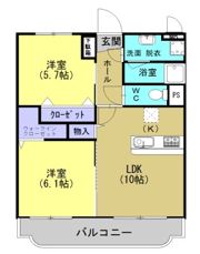フルマークハイムの間取り画像