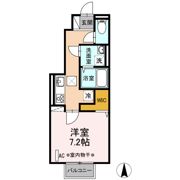 Dーroom小倉寺 Aの間取り画像