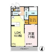フェリシタの間取り画像