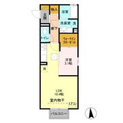 コスモス薬師の間取り画像
