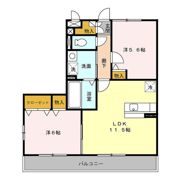 メゾン・アムール 壱番館の間取り画像