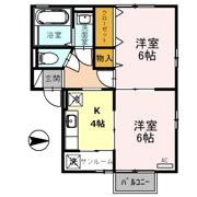 エクセラン Aの間取り画像