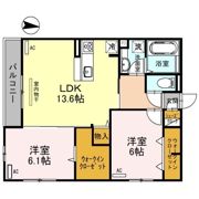 D-room日前宮前(ﾆﾁｾﾞﾝｸﾞｳﾏｴ)の間取り画像